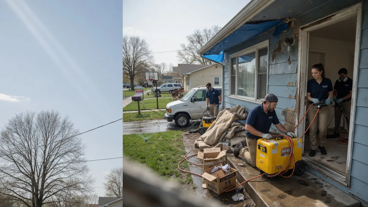 Basement Flood Cleanup in Pearcy, AR near me